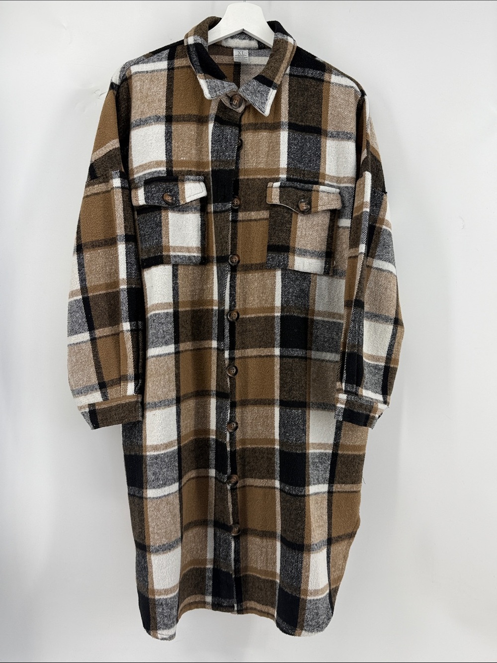KNIT LONG SHACKET
